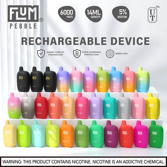 Flum Pebble Disposable Vape 5% Nicotine